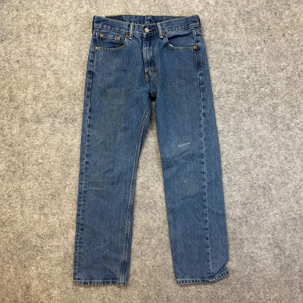 Lot of 4 Levi's 505 514 Jeans Men's 30x30 Black Blue Denim Work Pants Bundle